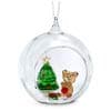 Swarovski Joyful Ornaments Santa’s Reindeer Figurine Multicolored Crystals for Holiday Decor