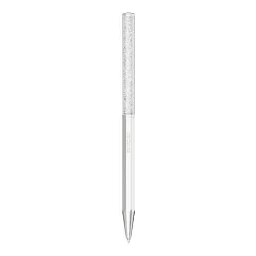 Swarovski Crystalline White Ballpoint Pen for Stylish Office Use
| Swarovski Crystalline White Lacquered Ballpoint Pen
