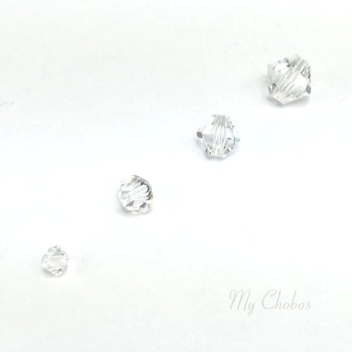 Swarovski 5328 Xilion Bicone Beads DIY Deco Bling Jewelry Making (001) Clear Crystal Necklace Bracelet  
Swarovski 5328