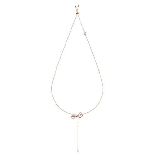 Swarovski Lifelong Bow Necklace and Bracelet Jewelry Collection for Women
| Clear Crystals Rhodium Finish Swarovski Lif