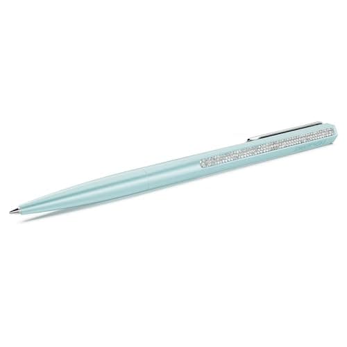 Swarovski Ballpoint Pen Shimmer 5678190 Blue Lacquered for Elegant Professionals in Office Setting Features Glittering D