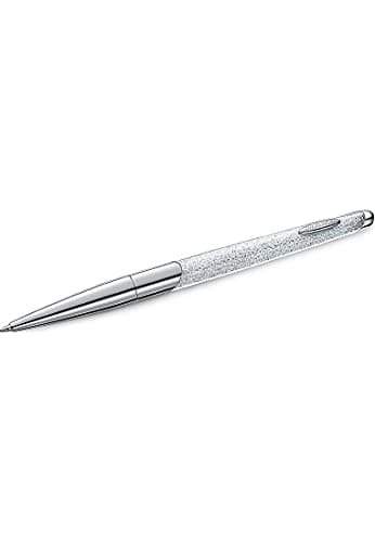 Swarovski Crystalline Nova Ballpoint Pen White Professional Gifting Occasions Precise Writing Experience 12cm