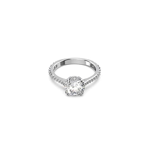 Swarovski Constella Cocktail Ring Jewelry Collection - Pavé Cut Clear Crystals for Bridal Parties
| Swarovski Constella