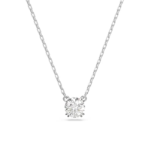 Swarovski Constella Crystal Pendant Necklace Collection for Women Everyday Wear Sparkling Charm Necklace