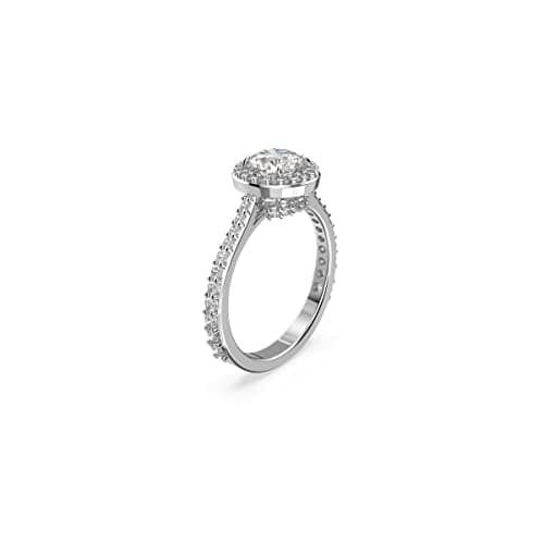 Swarovski Constella Cocktail Ring Jewelry Collection - Pavé Cut Clear Crystals for Bridal Parties
| Swarovski Constella