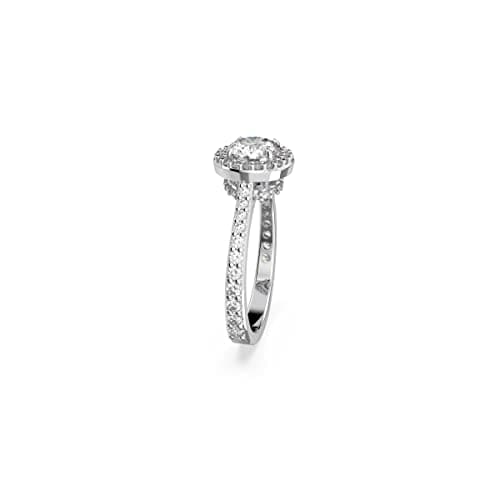Swarovski Constella Cocktail Ring Jewelry Collection - Pavé Cut Clear Crystals for Bridal Parties
| Swarovski Constella