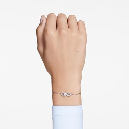Swarovski Hyperbola Clear Crystal Infinity Motif Bracelet for Women
| Swarovski Hyperbola Rhodium-Finished Clear Crysta