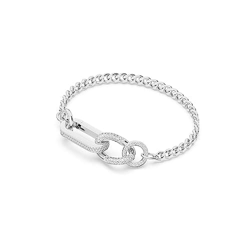 Swarovski Dextera Bracelet with White Crystal Pavé for Women to Elevate Any Outfit
| Swarovski Dextera Rhodium Plated W