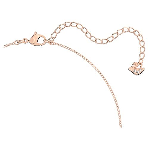 Swarovski Lilia Butterfly Pink Crystal Necklace, Earrings, and Bracelet for Women, Rose Gold Tone Finish, 18K Crystal Pe