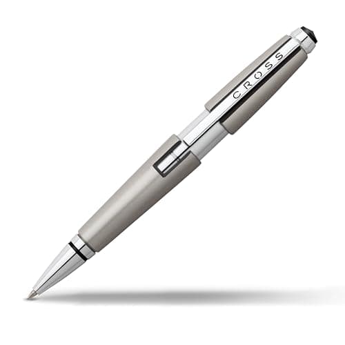 Black Cross Edge Retractable Gel Pen for School and Office Use
| Cross Edge Black Medium 0.7mm Retractable Gel Pen with