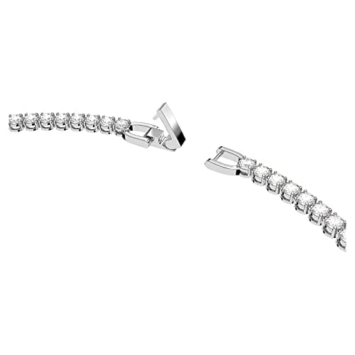 Swarovski Jewelry Crystal Elegance Necklace for Women | Rhodium and Rose Gold-Tone Finish | Perfect Gift for Special Occ