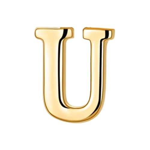 MONOZO Gold Plated Disc Bracelets for Women - Dainty 18K Real Gold Plated Personalized Letter A-Z Jewelry Gifts for Wome