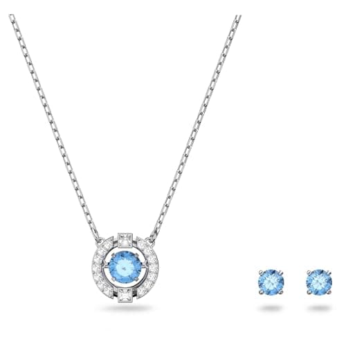 Swarovski Sparking Dance Crystal Necklace and Earring Set for Women Occasions
| Swarovski Sparking Dance Crystal Jewelr
