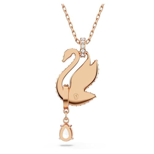 Swarovski Swan Pendant Collection for Women Gift Special Occasion Rhinestone Necklace 925 Silver 18inch