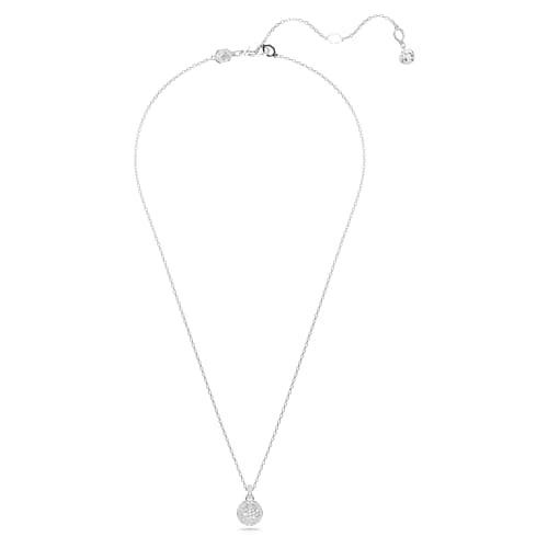 Swarovski Meteora Pendant Necklace for Women Daily Wear Glitter Jewelry 18K Gold Plated Silver Necklace