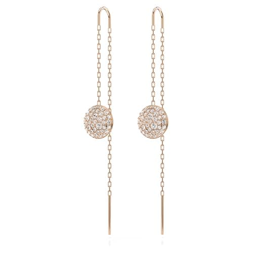 Swarovski Meteora Meteor Inspired Earrings for Women Snow Pavé Clear Crystals Evening Party Jewelry