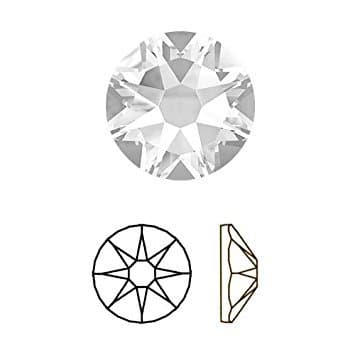 Swarovski 720 pcs Crystal Clear 2088 Xirius 20ss 5mm Flat Back Rhinestones for Jewelry Making