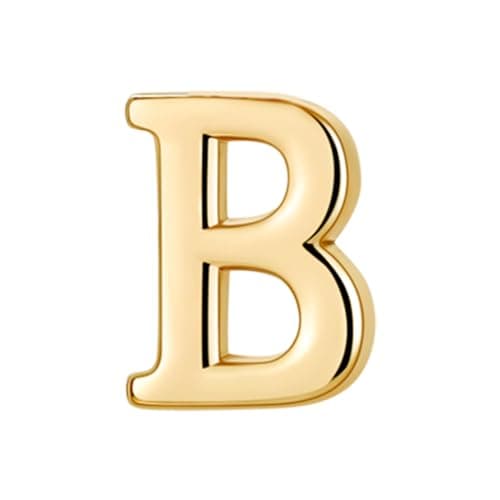 MONOZO Gold Plated Disc Bracelets for Women - Dainty 18K Real Gold Plated Personalized Letter A-Z Jewelry Gifts for Wome