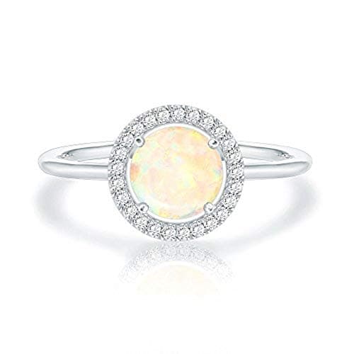 PAVOI 14K Gold Plated Crystal Birthstone Rings for Women | Fashion Jewelry for Special Occasions | Birthstone Meaning &