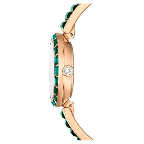 Swarovski Matrix Bangle Watch - Premium Swiss Made Crystal Bracelet for Women
| Swarovski Matrix Bangle Watch - Green G
