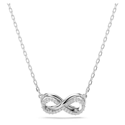 Swarovski Hyperbola Pendant Necklace for Fashion Ladies During Formal Events Gleaming Crystal Design 18K Gold Plated 925