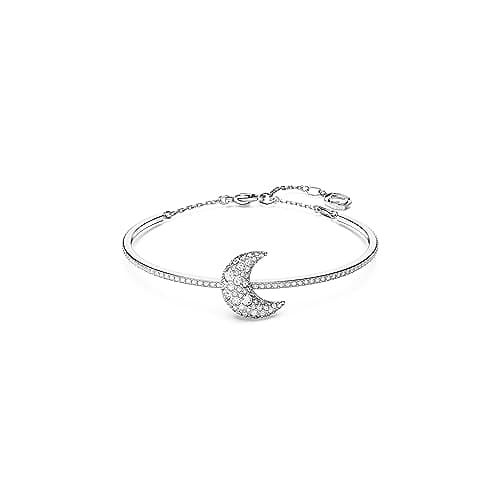 Swarovski Luna Crystal Jewelry Collection for Women Evening Partys - Sparkling Necklaces, Bracelets, and Earrings with