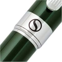 Silver Chrome Ballpoint Pen - Stunning Luxury Pen with 24K Gold Finish, Professional Gift Set for Men & Women, Office Ba