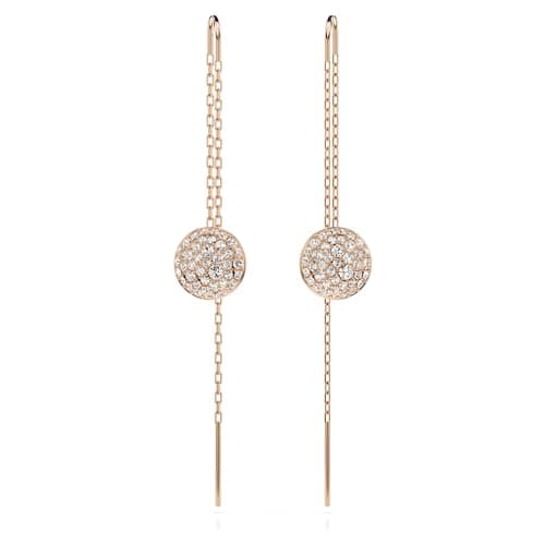 Swarovski Meteora Meteor Inspired Earrings for Women Snow Pavé Clear Crystals Evening Party Jewelry
