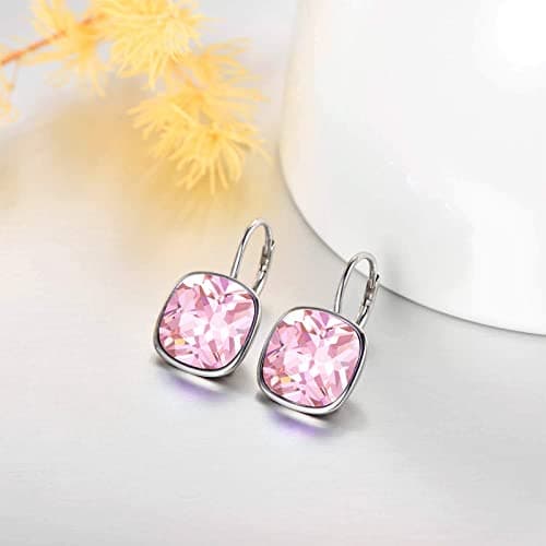 AOBOCO Sterling Silver Hypoallergenic Crystal Earrings for Women Anniversaries and Birthdays
AOBOCO Austrian Crystal Hyp