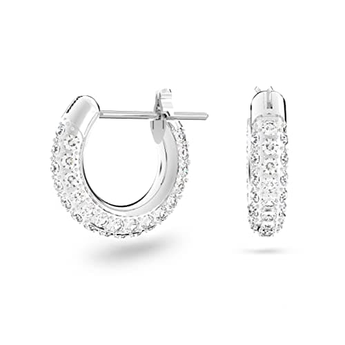Swarovski Stone Crystal Pierced Hoop Earring Jewelry for Women Evening Party
| Swarovski Stone Crystal Pierced Hoop Ear