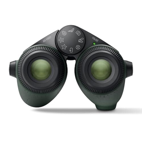 Swarovski Optik 36005 AX Visio 10x32 Smart Binoculars with AI Technology and Built-in Camera for Bird, Mammal, and Insec