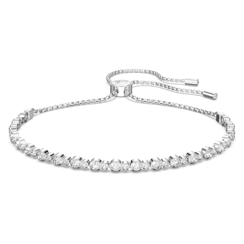 Swarovski Subtle Bracelet Jewelry Clear Crystals for Office Professional Women
| Swarovski Subtle Clear Crystal Bracele