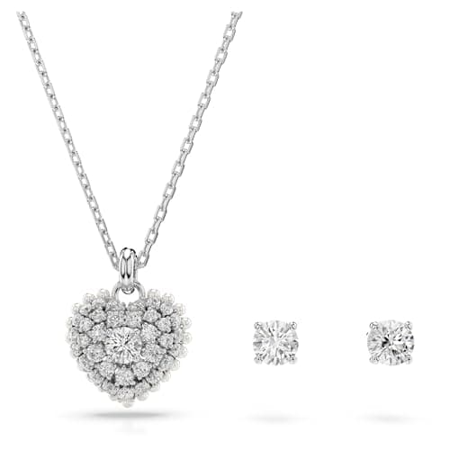 Swarovski Hyperbola Necklace and Bracelet Jewelry Collection | Crystal Accents | Women's Accessory | Evening Wear | Spar
