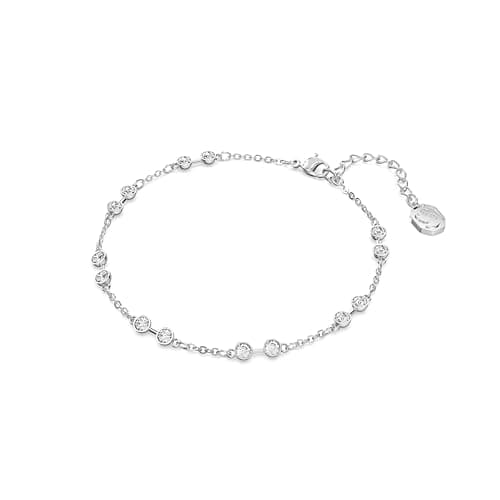 Swarovski Remix Collection Rhodium Finish Round Cut Clear Strand for Evening Partys
| Swarovski Remix Collection Rhodiu
