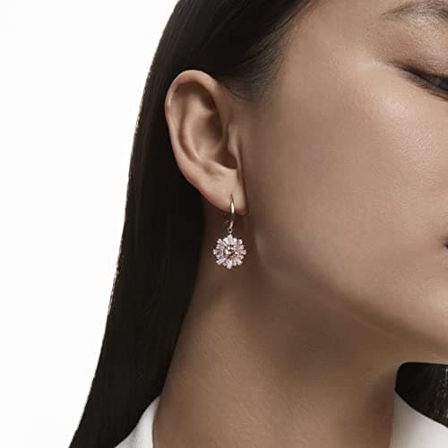 Swarovski Sunshine Jewelry Collection Pink Crystals for Women Rose Gold Tone Finish Best Selling Jewelry