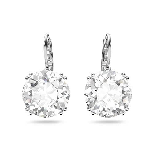 Swarovski Millenia White Round Cut Crystal Rhodium Plated Earrings for Women
| Swarovski Millenia White Round Cut Cryst