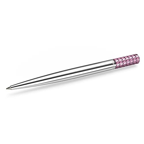 Swarovski 5647830 Chrome Pink Ballpoint Pen for Women Office Use