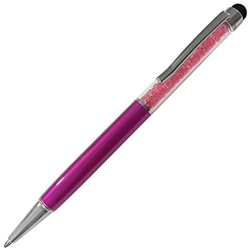 Crystalline Stylus Purple Ballpoint Pen for Students and Office Use with Smooth Writing and Comfortable Grip, 12 Pack
|