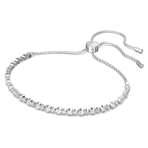 Swarovski Subtle Bracelet Jewelry Clear Crystals for Office Professional Women
| Swarovski Subtle Clear Crystal Bracele