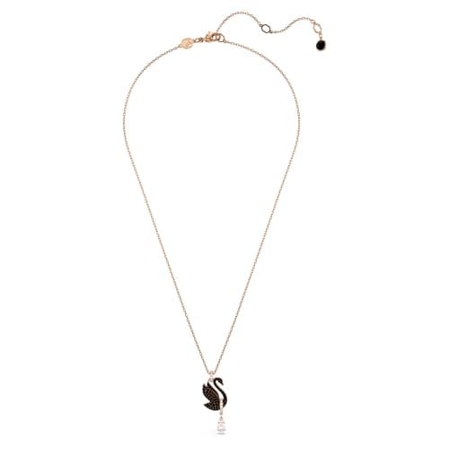 Swarovski Swan Pendant Collection for Women Gift Special Occasion Rhinestone Necklace 925 Silver 18inch