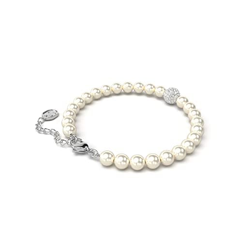 Swarovski Remix Strand Bracelet: Crystal Pearls and Pavé-Set Sphere - Glamorous and Stylish for Women - Everyday Wear -