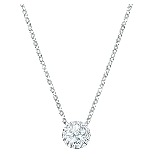 Swarovski Una Angelic Crystal Pendant Necklace for Women Special Occasions Sparkling Pendant Design Necklace Necklace\Br