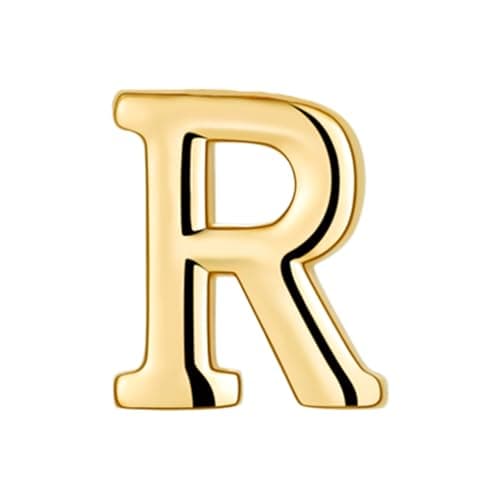 MONOZO Gold Plated Disc Bracelets for Women - Dainty 18K Real Gold Plated Personalized Letter A-Z Jewelry Gifts for Wome