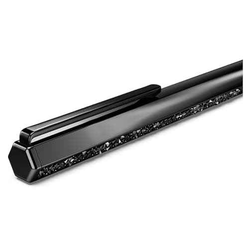 Swarovski Crystal Shimmer Ballpoint Pen - Elegant Black Lacquered Writing Pen for Professional Use at Work and School
|