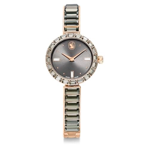 Swarovski Matrix Bangle Watch, Stunning Crystal Design, Fashionable and Durable, Women, Formal Events and Daily Wear, 3