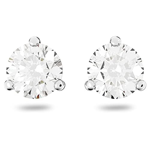 Swarovski Solitaire Crystal Earrings for Women Casual Occasions Sparkling Sparkle Ear Studs