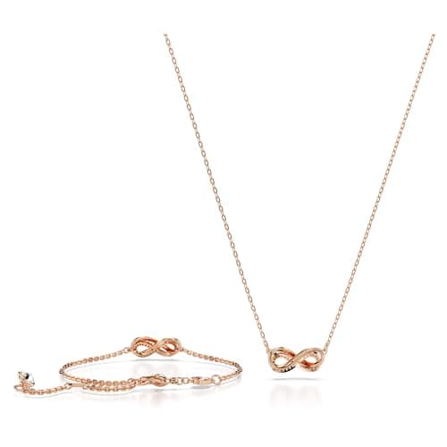 Swarovski Hyperbola Necklace and Bracelet Jewelry Collection | Crystal Accents | Women's Accessory | Evening Wear | Spar