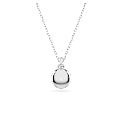 Swarovski Meteora Pendant Necklace for Women Daily Wear Glitter Jewelry 18K Gold Plated Silver Necklace