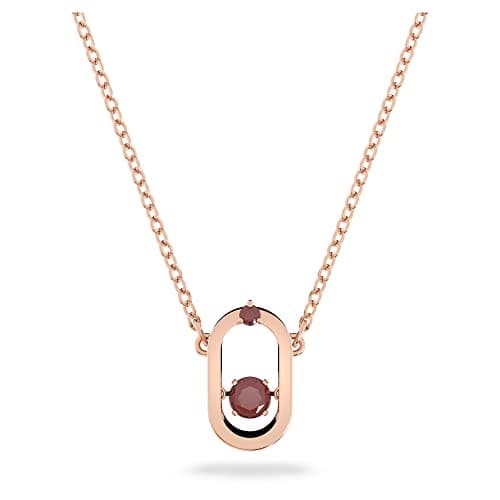 Swarovski Sparkling Dance North Rose Gold Red Crystals Clear Crystals Jewelry Collection for Women