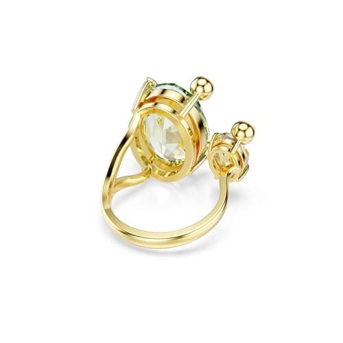 Swarovski Gema Open Ring, Mixed Cuts Multicolored Gold-Tone Finish for Special Occasions Highlights Sparkling Stones Spe